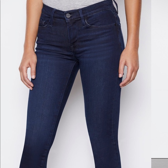 Frame Le Skinny De Jeanne Crop Jeans - Picture 3 of 11